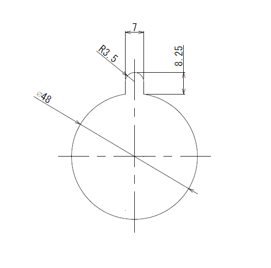φ48用手付きシーラー MSK-21-181